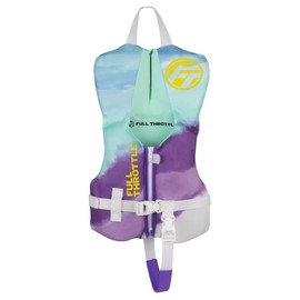Full Throttle Infant Rapid Dry Flex Back Life Jacket, Aqua