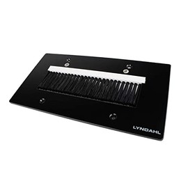Lyndahl Speaker Panel Multimedia Panel for Speakers Suitable for Flush-Mounted Box/Wall Mounting Box Wall Connection Panels Surround System Black Brush Large