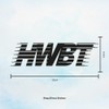 Vinyl Stickers | Window Bumper Decals | Waterproof Design |