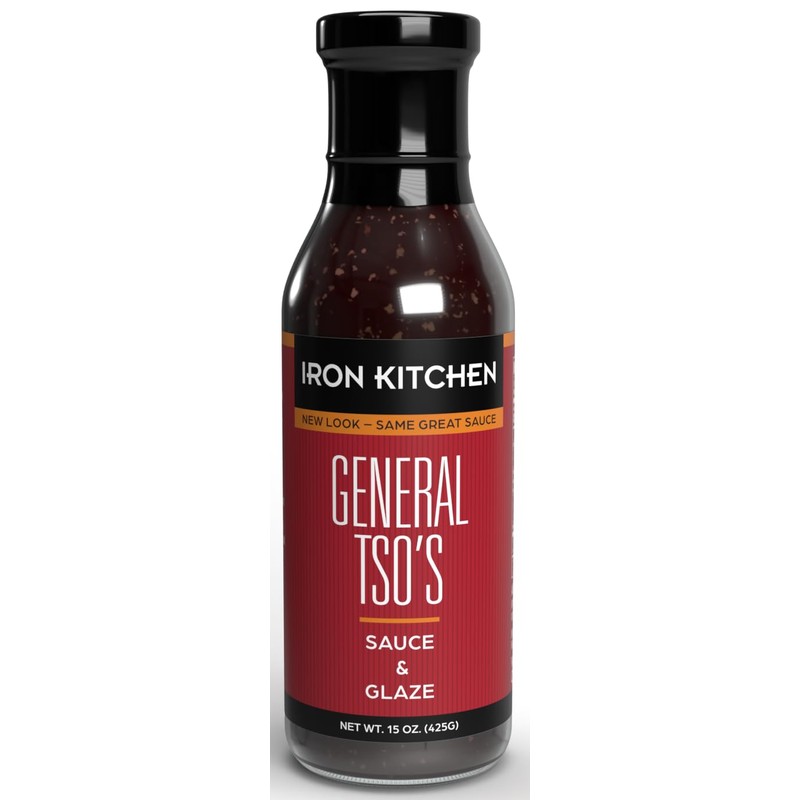 IRON CHEF General Tso's Sauce & Glaze, All Natural, Kosher,