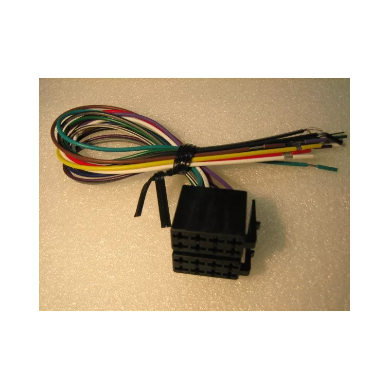 Jensen Heavy Duty Short DIN Stereo JHD1130WP, JHD22 Wire Harness