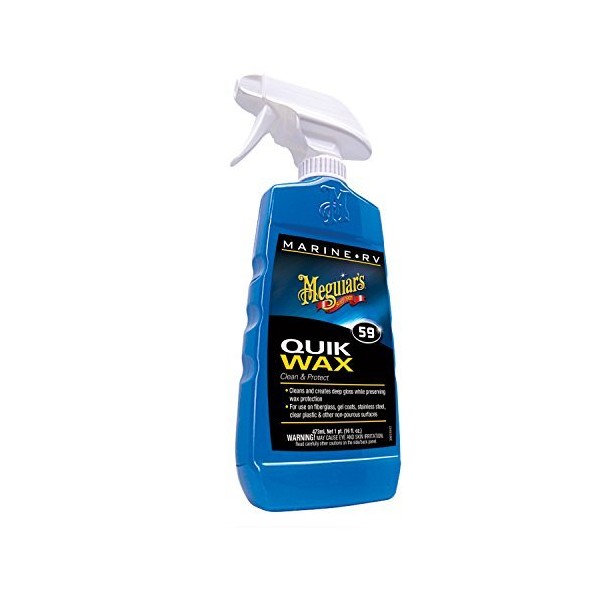 Meguiar's M5916 Marine/RV Quik Wax Clean & Protect - 16