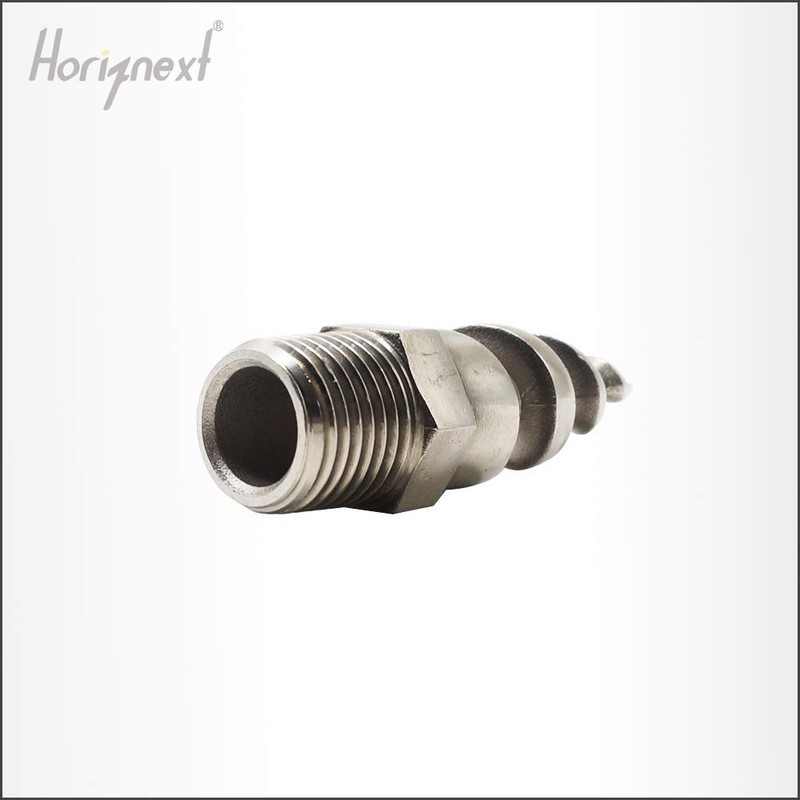 Horiznext NPT 1/2 spiral aerator lawn, stainless steel 316 hose
