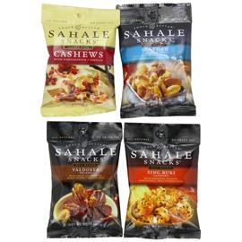 Sahale Snacks Variety Pack, 4 Flavors, 2-Ounce Pouch (Pack of 12)