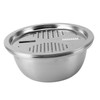 3 In 1 Colander Strainer Set Stainless Steel Rice Washing