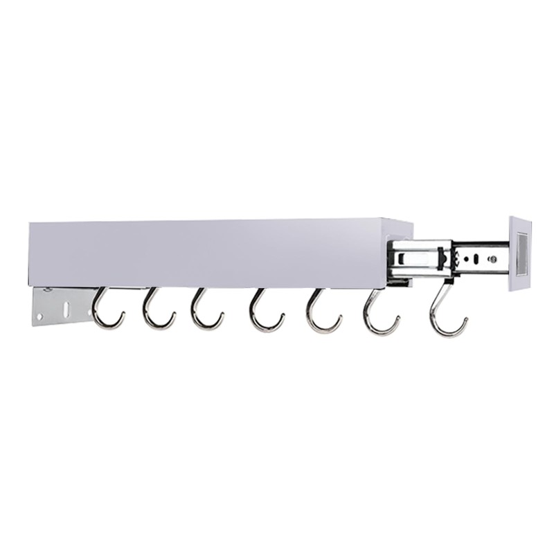 HEVOY Pull Out Pot Racks, Pot and Pan Organizer with