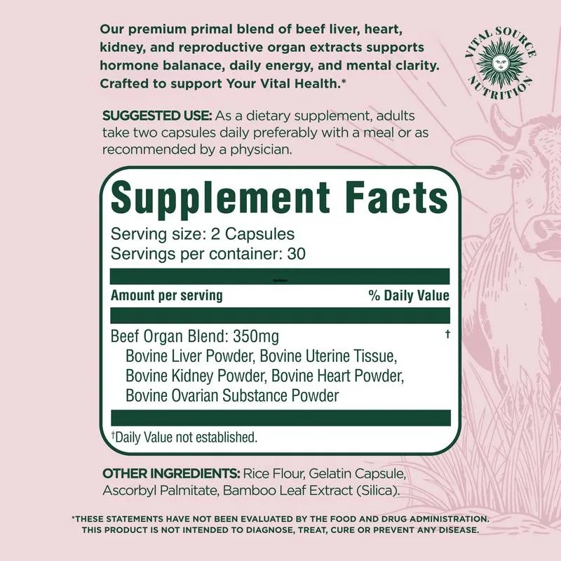 Vital Source Nutrition -bifi Energy,stamina Clarity Sin Sabor