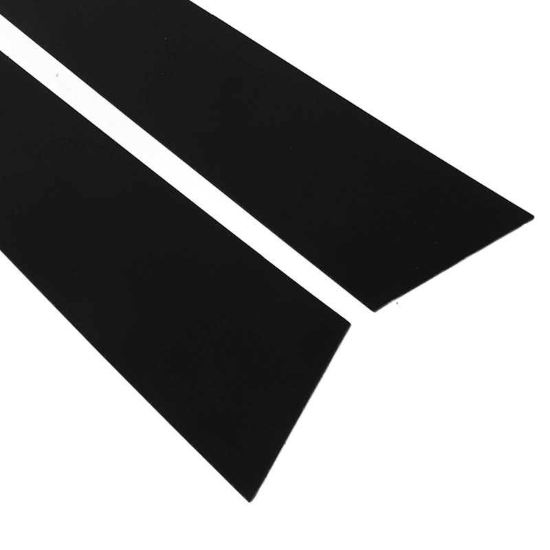10Pcs Pillar Post Side Door Window Molding Trim Glossy Black