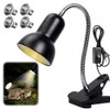 WDKXCN Heat Lamp Turtles, Reptile Terrarium Lamp with 4 UVA