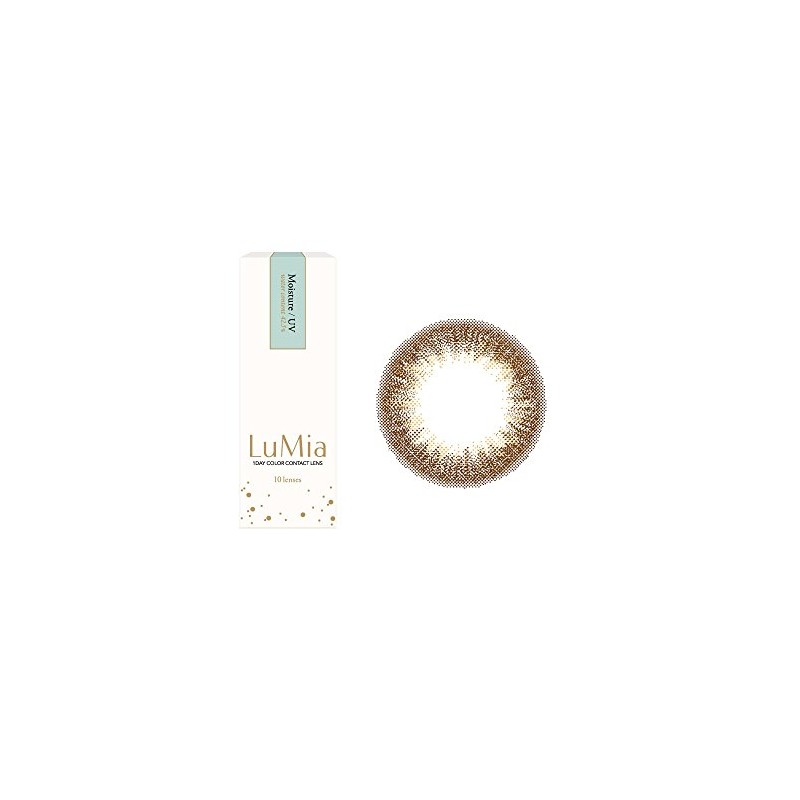LuMia(ルミア) ワンデー10枚入 【ヌーディーブラウン】 ±0.00