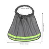 Operitacx 5pcs Breathable Hard Hat Neck Shade Reflective Mesh Sun