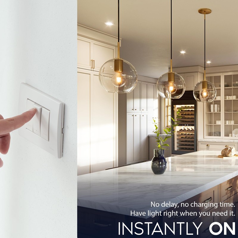 LUXRITE BR20 LED Light Bulb, 7W (50 Watt Equivalent), 5CCT