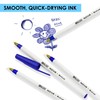 BAZIC Products Ballpoint Pen Nova Blue Color Stick Pens, 1.0