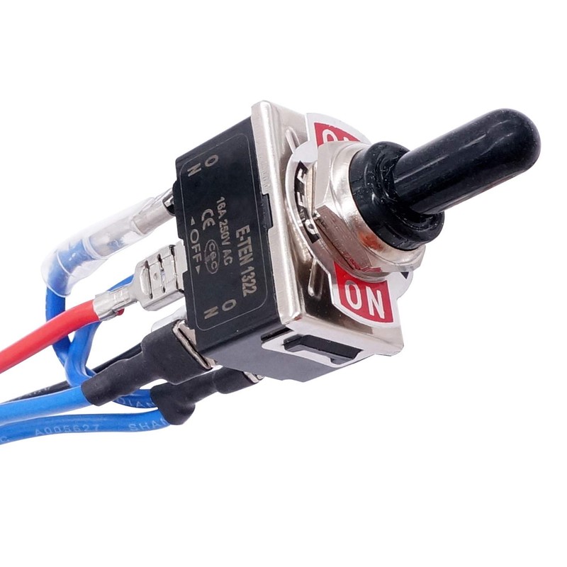 Taiss/Motor Toggle Switch 6 Pin 3 Position Momentary(ON)/Off/(ON) DPDT Reverse