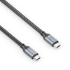 Sonero® USB-C auf USB-C Ladekabel, Handy-Ladekabel, Schnellladekabel USB C, USB