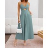 BTFBM Women 2025 Summer Spaghetti Strap Midi Dress Sleeveless V