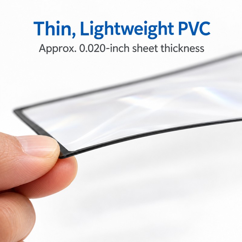 3X Reading Sheet Magnifier – 7 × 4.7 in Thin