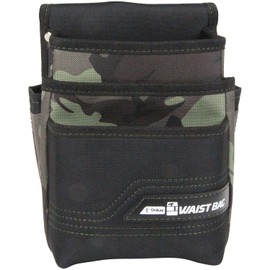 E-Value EWB-3D-CGRN 3 Tier Waist Bag, Camouflage Green