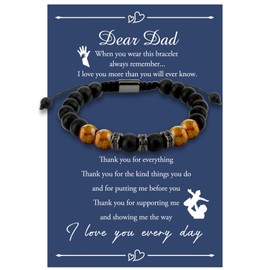 Dad Gifts,Gift For Dad,Father's Day Gifts,Dad Bracelet,Dad Gifts From Daughter,Daddy Gifts,Dad Gift,Presents For Dads Birthday,Dad Presents,Dad To Be Gifts,Easter Christmas Valentines Gift For Dad