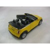 Mini Cooper S Convertible In Yellow Diecast 1:28 Scale By