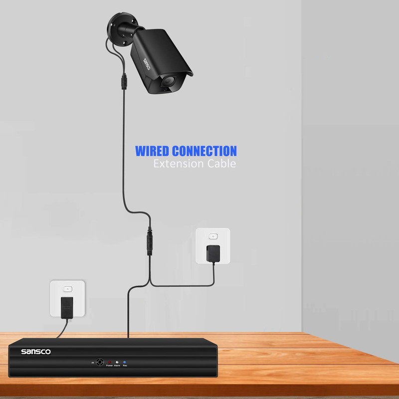 SANSCO True 1080p CCTV Security Camera (Bullet), 2.0MP High Definition,