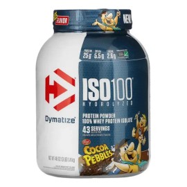 Proteína Dymatize ISO-100 Hidrolizada de 3 lb, Sabor Cocoa Pebbles                                                                                    
