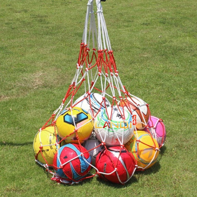 2PCS Large Ball Net Bag Mesh Ball Bag Football Basketball