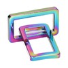 10Pcs Ring Buckle Sturdy Durable Adjustable Hardware Metal Buckle for