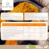 PlantDEA, Organic Turmeric Powder (500 g), 100% Organic Turmeric Powder,