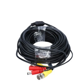 FLOUREON 10M CCTV Security Camera Cable,BNC Video Power Cable for Surveillance DVR System