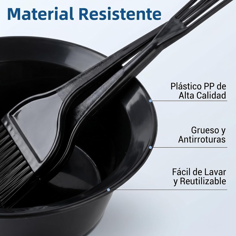 24pcs Kit Herramientas de Tinte para Coloración Cabello,Kit para pintar