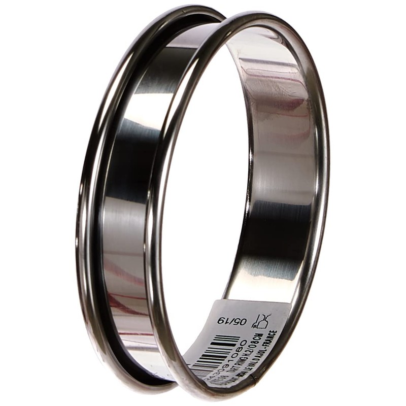 De Buyer - 3091.08N - Circular Tart Frame with Rolled