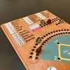CBLKUS Baseball Dice Board Game,Fun Board Game with Dice,Wooden Baseball