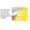 3pcs Large Hair Detangling Comb, Wide Tooth for Curly Hair,