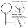 INCREWAY 3mm Linch Pin,4PCS Stainless Steel Round Safety Pins Lock