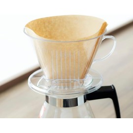 Kalita #13125 Coffee Paper Filter, Trapezoid Shape, For 2 to 4 People, NK102 Filter Paper, 100 Sheets, Brown, #13125, Stylish, Camping, Outdoor, Coffee Shop, Antique, Wedding, Celebration, Birthday