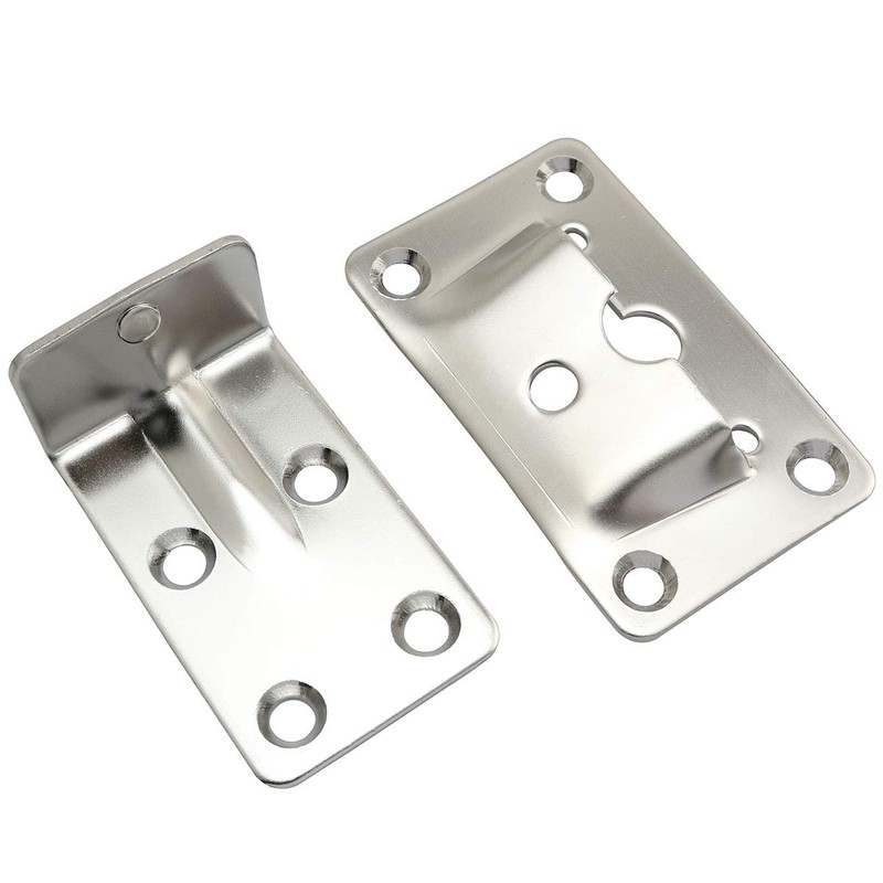 TAODAN 2 Sets Stainless Steel Removable Table Bracket, Support Rod