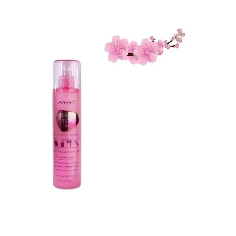 Protector De Calor Y Reparador 2 En 1 Anven Termoprotec