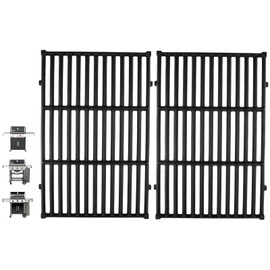 66095 Replacement Parts for Weber GS4 Genesis 2 Grill Grate 66802 66805 for Weber Genesis II 300 & Genesis II LX 300 SER, KitchenAid 720-0954, Coleman Revolution G53201, 18.8'' x 13.25'', Cast Iron
