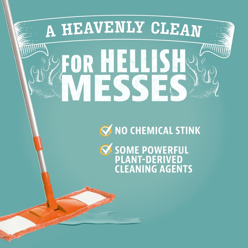 ANGRY ORANGE Spray and Go Floor Cleaner - Citrus Mint