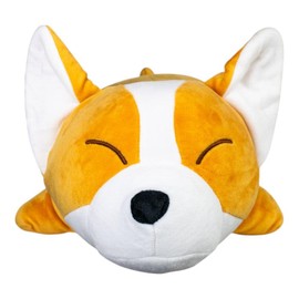Go! Games Snoozimals Corgi Plush Pillow Toy - Soft, Huggable, and Durable Plushie Stuffed Animal for All Ages - 20 in