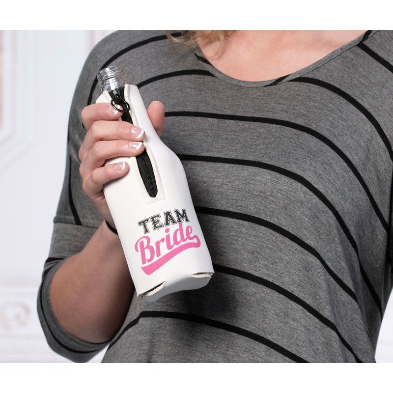 Lillian Rose Team Bride Party Favor Bottle Cozy, Multicolor