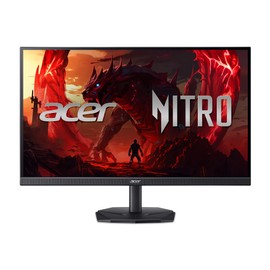Acer Nitro 23.8 Inch Full HD 1920 x 1080 ZeroFrame Design IPS Gaming Monitor | AMD FreeSync Premium | 200Hz Refresh | Up to 0.5ms | One Display Port 1.2 and Two HDMI 2.0 Ports | KG241Y X1biip