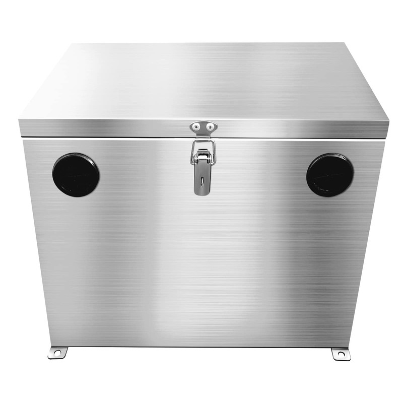 Peastorm 12V Car/RV/Marine Battery Box, Stainless Steel Battery Relocation Kit