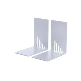 Maul 3501095 Book Ends 140 x 85 x 140 mm Pack of 2 Silver