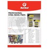 Red Devil 03216 Steel Wool, Gray, 48 Count
