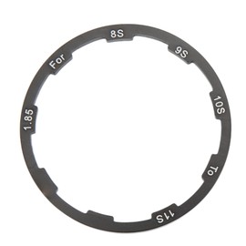 Flywheel Cassette Spacer Washer, 1.85mm Mountain Road Bike Flywheel Hub Spacer Aluminum Alloy Bicycle Hub Washer Bottom Bracket Spacer