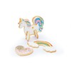 KitchenCraft Sweetly Does It 3D Unicorn Cookie Cutters (5-Piece Set)