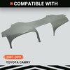 Kojem Dashboard Cap Cover Compatible with 2007-2011 Toyota Camry Gray