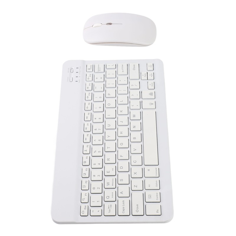 Bluetooth Keyboard Mouse Thin Lightweight Keyboard Mouse Combo with Backlit